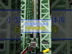 Max 3500kg Palet Sistem Rak Otomatis AS-RS Stacker Dengan Kolom Ganda